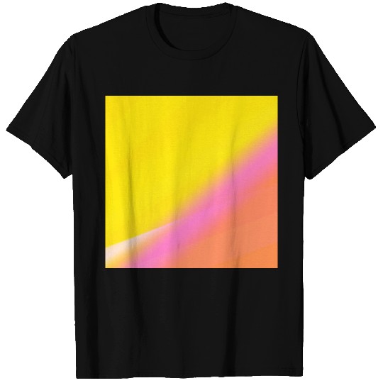 yellow pink white texture art T Shirts