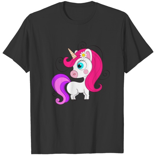 baby unicorn преобразованный 01 T Shirts