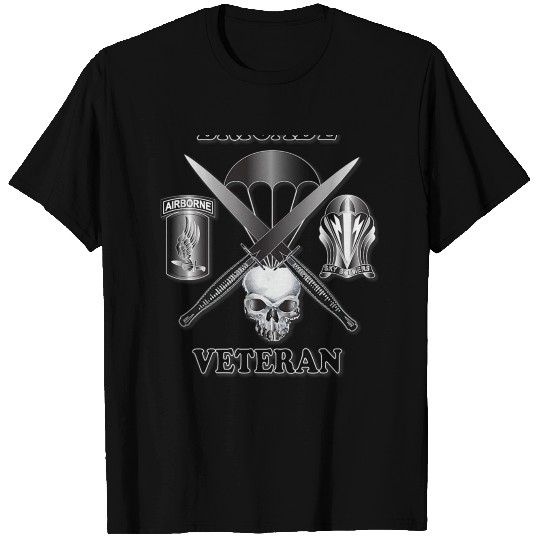 Veteran Gift-173rd Airborne Brigade Veteran Back D T Shirts