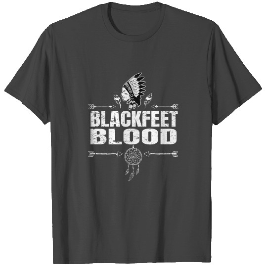 Blackfeet Tribe Native American Indian America T Shirts