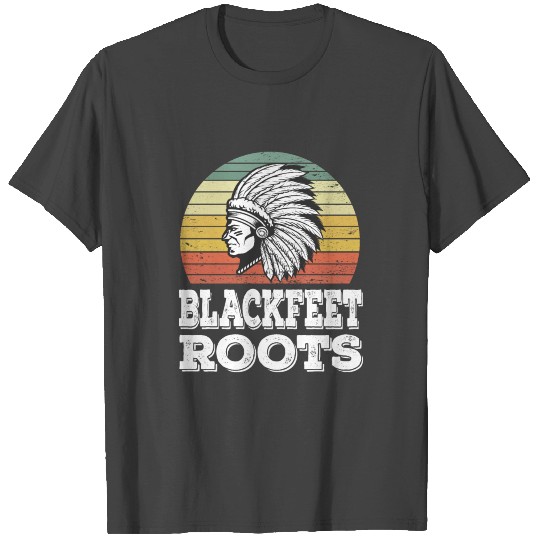 Blackfeet Tribe Native American Indian America T Shirts