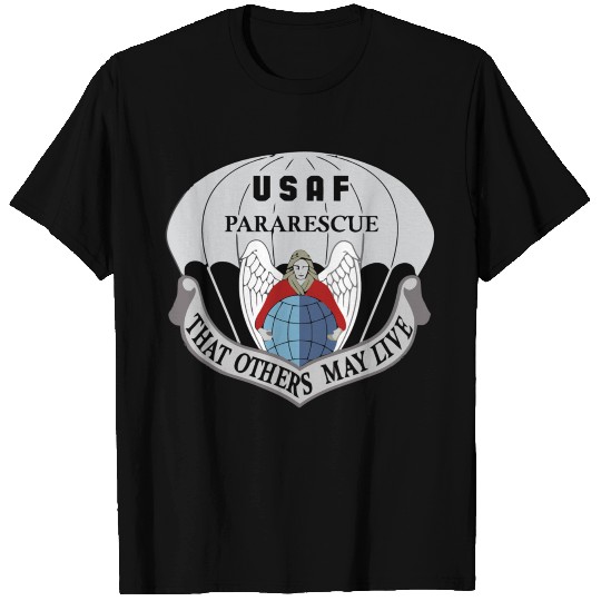 Us Air Force Usaf Pararescue Pjs Unit Flash T Shirts