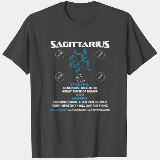 Sagittarius zodiac sign astrology T Shirts