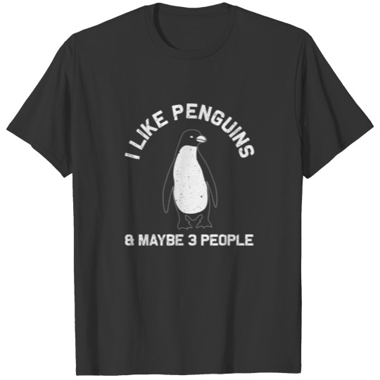 Funny Penguin Gift For Adults Seabird Lovers T Shirts