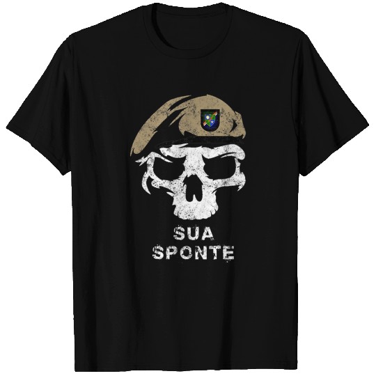 Veteran Gift-Army 75th Ranger Regiment Sua Sponte T Shirts