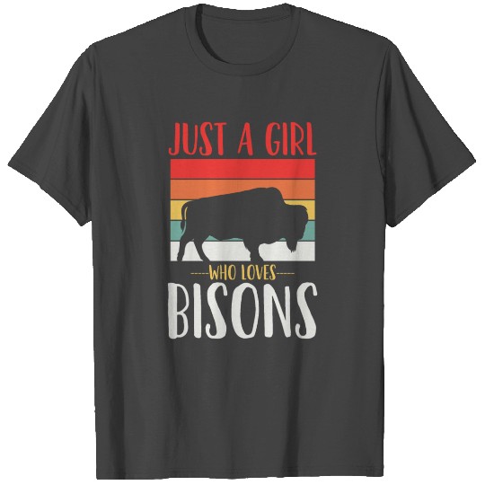 Bisons Bison Lover Vintage T Shirts