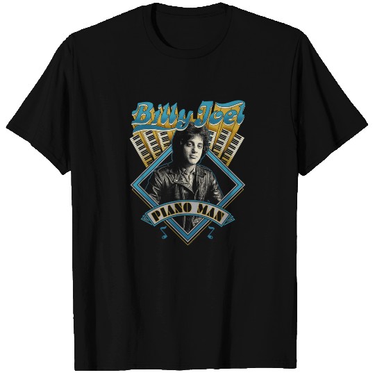 Billy Joel The Piano Man 1046 T Shirts