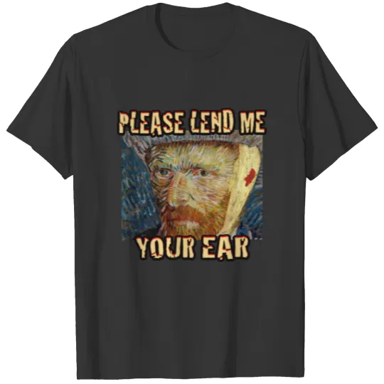 Artsy Van Gogh Meme for Men artists men T Shirts