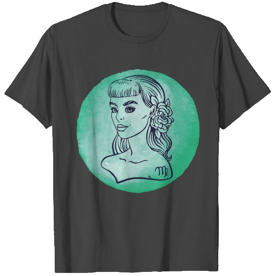 Virgo Zodiac Horoscope Astrology Woman Gift Idea T Shirts