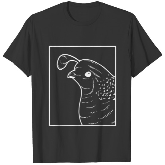 Quail Ornamental Bird Quail Farmer Gift T Shirts