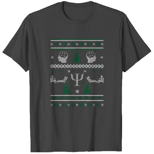 Psychologist Gift Ugly Christmas Sweater Xmas T Shirts