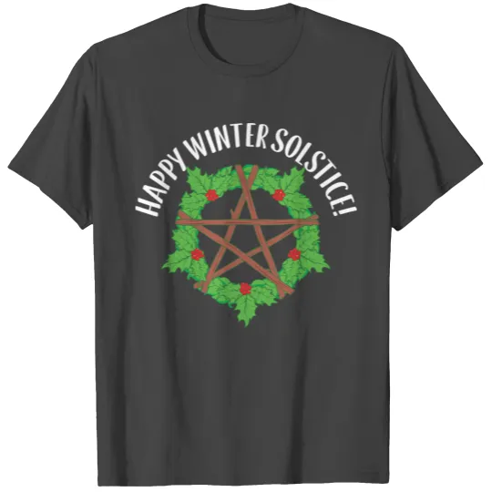 Pagan Yule Celebration Happy Winter Solstice T Shirts