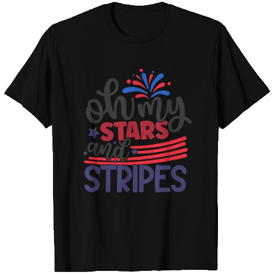Oh My Stars And Stripes T Shirts