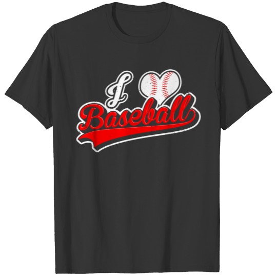 I Love Baseball T-shirt