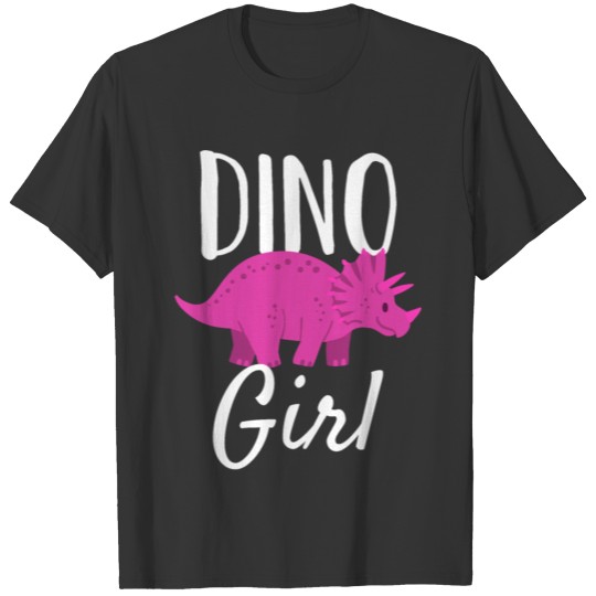 Dino Girl Dinosaur Birthday T Shirts