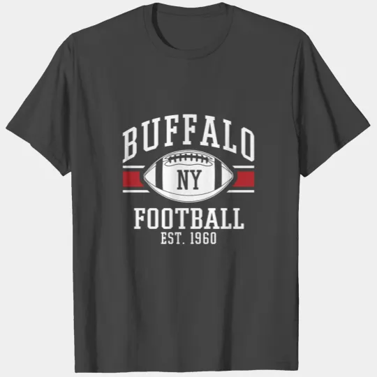 Buffalo Football Vintage New York Bills Mafia Spor T Shirts