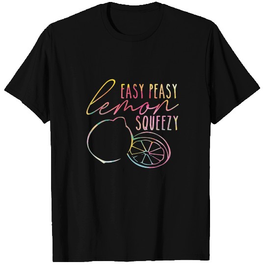 FUNNY EASY PEASY LEMON SQUEEZY TROPICAL SUMMER T Shirts