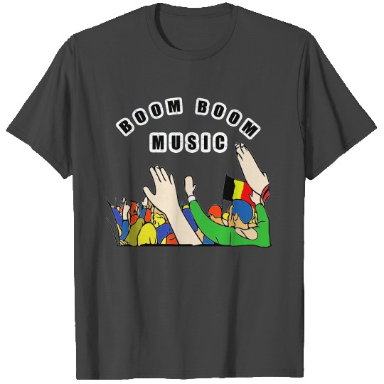 Tomorrowland music festival boom boom Belgium T Shirts