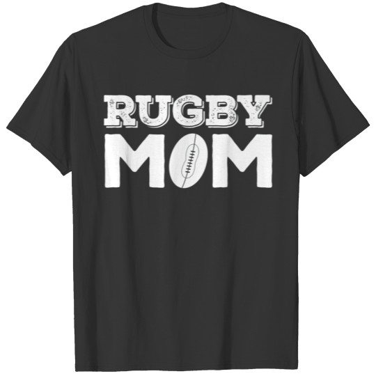 Rugby Mom Vintage Rugby Ball Premium T Shirts