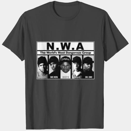 N W A Straight Outta Compton T Shirts