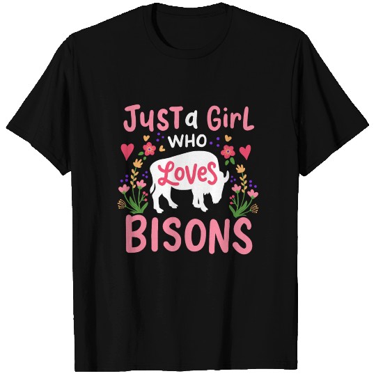 Bisons Bison Lover T Shirts