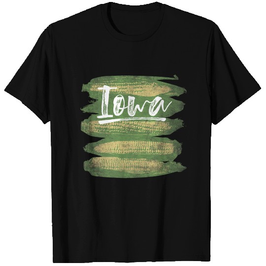 State Of Iowa Farming Corn On The Cob T Shirts