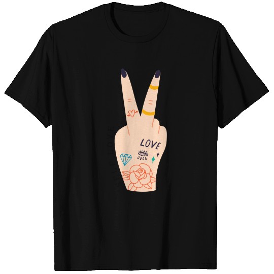 Self love crew neck T Shirts