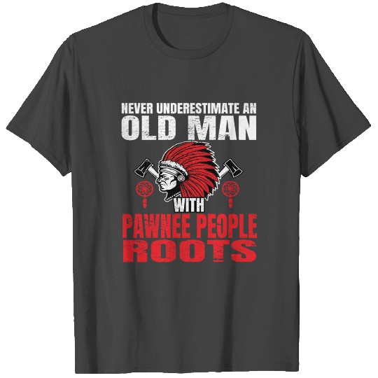 Pawnee Tribe Native American Indian America T Shirts