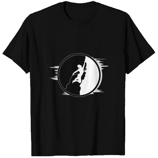 Climbing mountaineering T Shirts