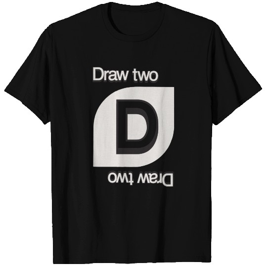 Uno Draw Two Card T Shirts
