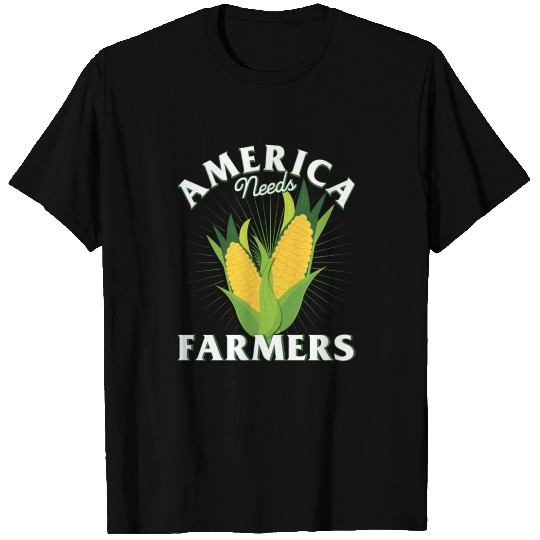 America Needs Farmers Farmer T Shirts