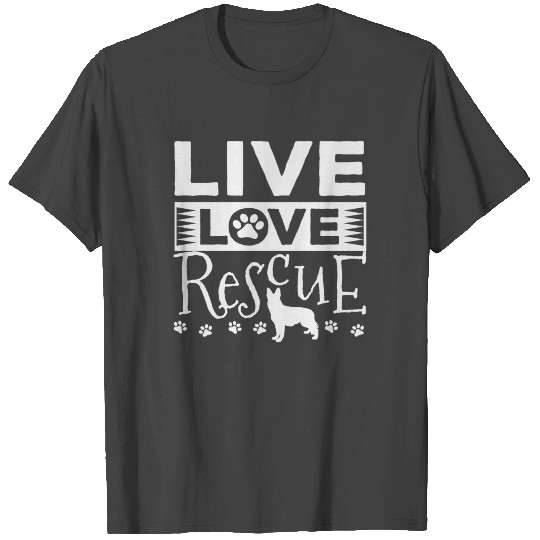 Dog Rescue Adoption T Shirts