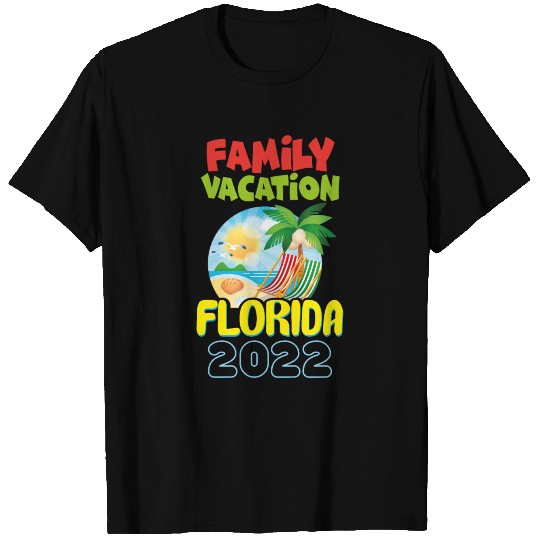 Family Vacation Florida 2022 Funny Summer Family T Shirts