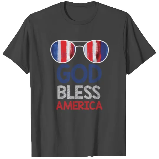 GOD BLESS america T Shirts
