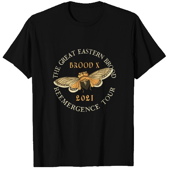 2 Sided Print Great Eastern Brood X Cicada 2021 T Shirts
