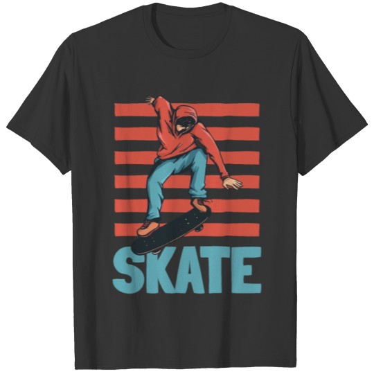 Skate Skateboard Skater Vintage Skateboarding T-shirt