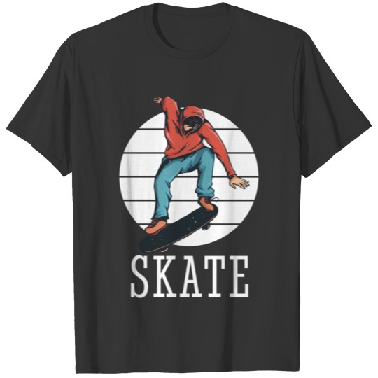 Skate Skateboard Skater Vintage Skateboarding T-shirt