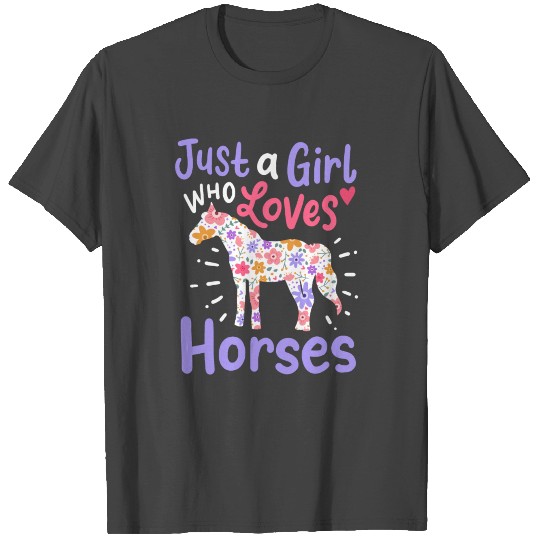 Horses Horse Girl Western Riding Barrel Racin Show T Shirts