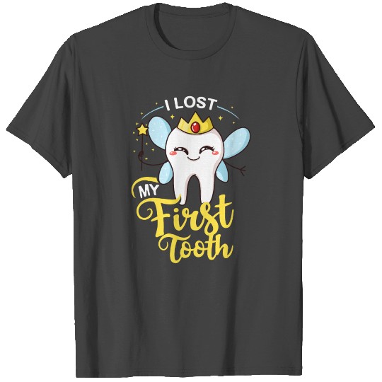 Tooth Fairy Gift Dental Teeth Letter T Shirts