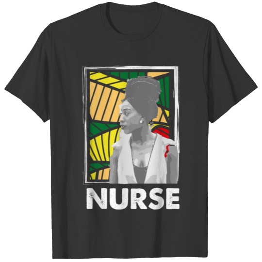 Nurse African American Nursing Practitioner T-shirt