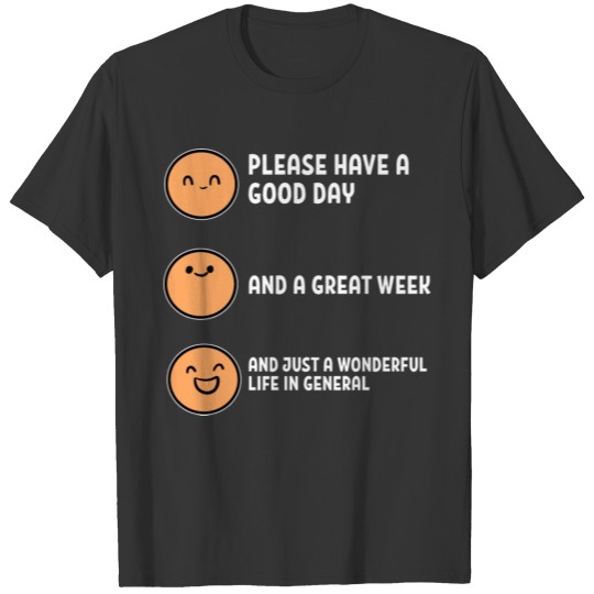 Wonderful Life Jolly or Cheerful Person Gift T-shirt