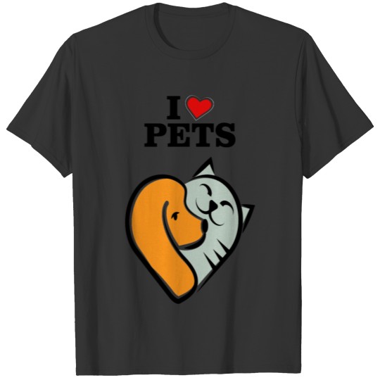 I LOVE PETS T-shirt