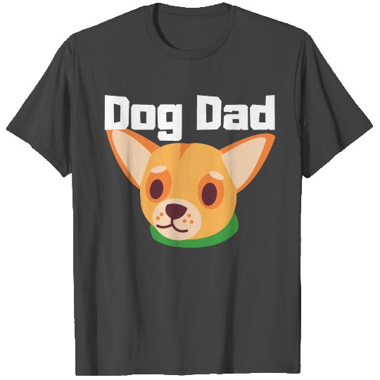 Funny & entertaining Dog Dad illustration hound T Shirts