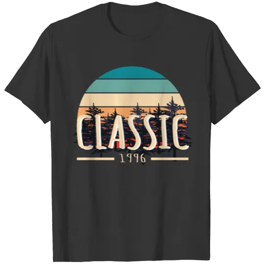 Classic 1996 Behind The Trees Design Anniversary T Shirts