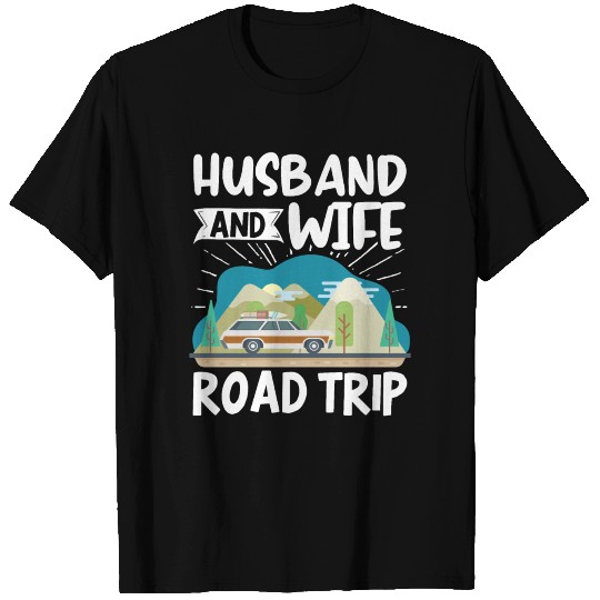 Traveler Matching Vacation Couple T Shirts