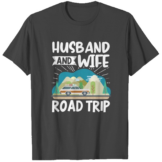 Traveler Matching Vacation Couple T Shirts