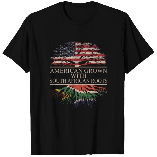 American grown with south african roots T Shirts