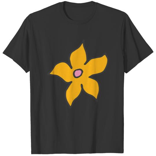 Beautiful Cartoon flower T-shirt