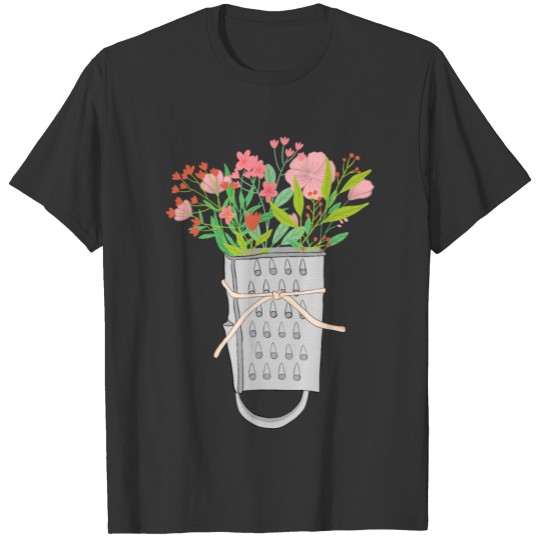 Floral Grater T-shirt