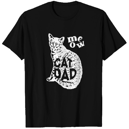 Cat Dad T Shirts